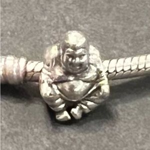 Pandora Retired Smiling Buddha charm
